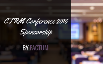 Factum Sponsors CTRM Conference 2016