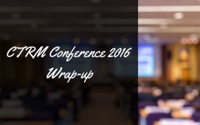 From Reception to Main Event: Wrap Up of CTRM Conference 2016